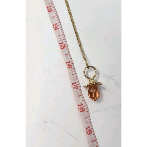 Melanie Martinez Crybaby Pacifier Gold Tone Necklace Rare HTF - Picture 11 of 16